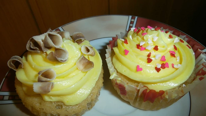 Banánové cupcakes