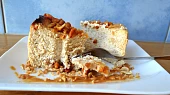 Bezlepkový  cheesecake z arašídového másla