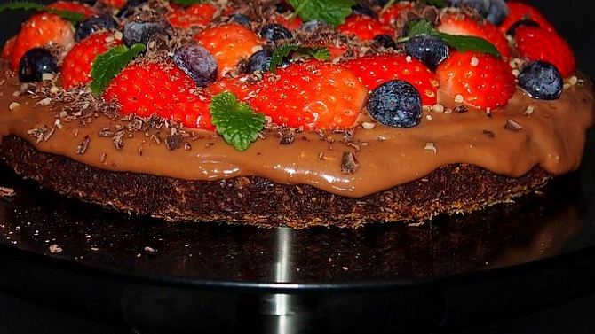 Brownies z červených fazolí