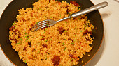 Bulgur se sušenými rajčaty