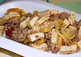 Chilli con carne s tofu (Dukanova dieta)