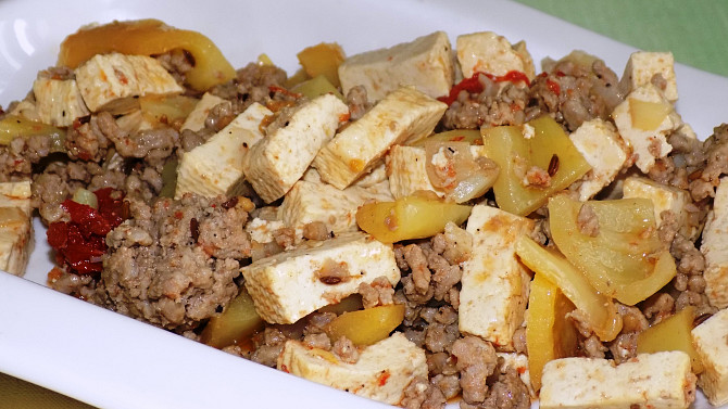 Chilli con carne s tofu (Dukanova dieta)