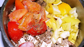 Chilli con carne s tofu (Dukanova dieta)
