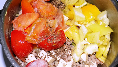 Chilli con carne s tofu (Dukanova dieta)