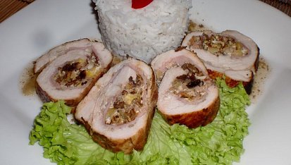 Kantonské kuřecí závitky