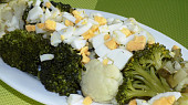 Květákovo – brokolicový salát