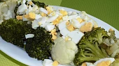 Květákovo – brokolicový salát