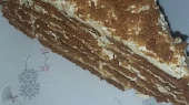 Nepečený karamelový řez