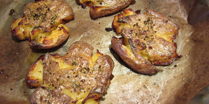 Pečené bramborové křupánky