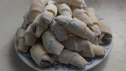 Svatomartinské rohlíčky, s mákem :)