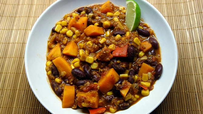 Veganské chilli