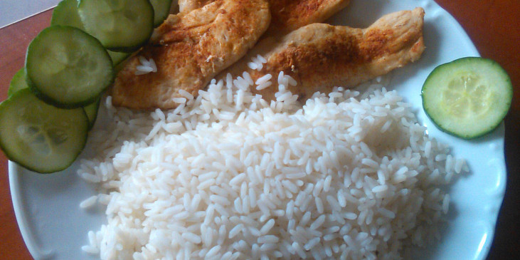 Dietní řízky s rýží