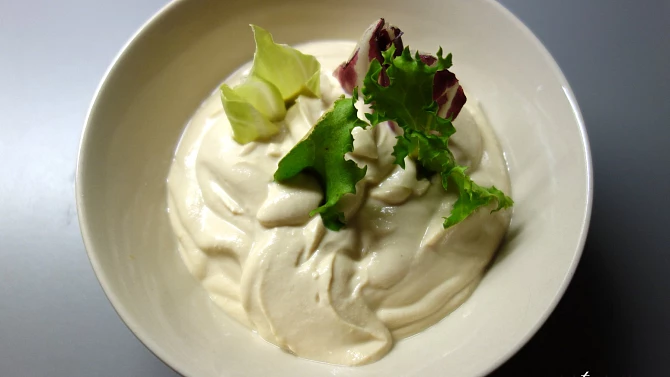 Jemná tofu pomazánka a la tavený sýr