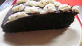 Kávové brownie s pěnou z marshmallows (Brownie se šlehačkou)