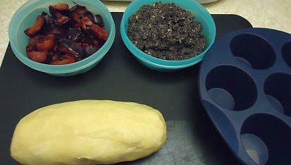 Makové křehké muffiny