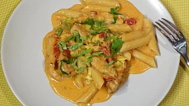 Mexické kuřecí penne