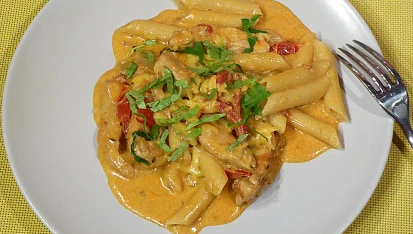 Mexické kuřecí penne