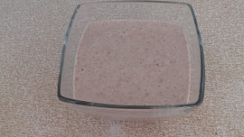 Proteinové smoothie s banánem a jablkem