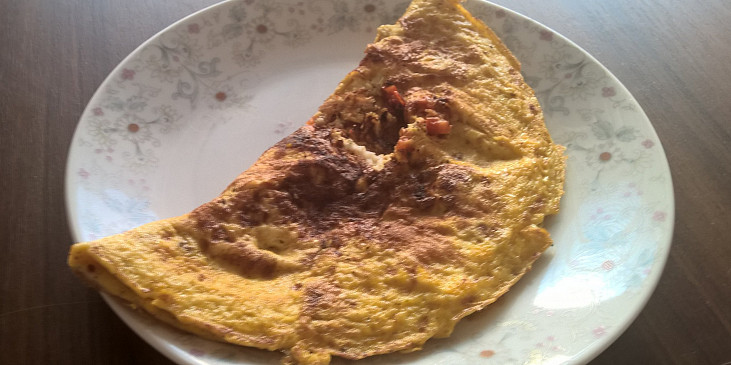 Ranní vaječná omeleta
