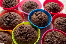 Čokoládové muffiny