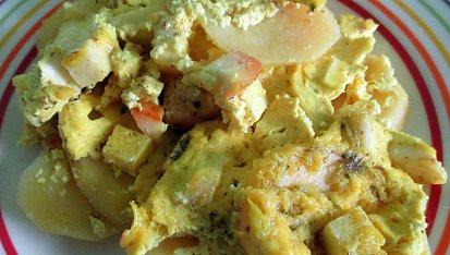 Zapékané brambory  (Alu Gauranga)