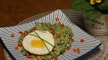 Bulgur se špenátem a ricottou