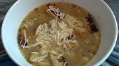 Česnečka se sýrem - recept od babičky