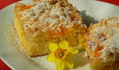 Mandarinkový koláč s drobenkou