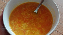 Skelná polévka (dětská mrkvová)