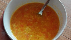 Skelná polévka (dětská mrkvová)