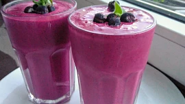 Borůvkové smoothie