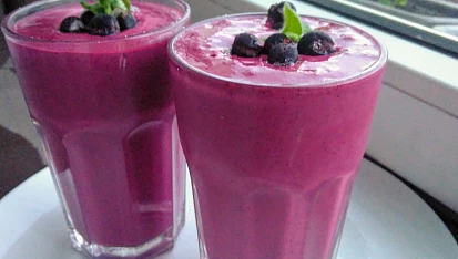 Borůvkové smoothie