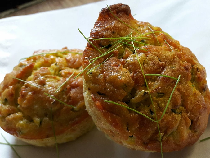 Božské cuketové muffinky, Muffinky po upečení Božské cuketové muffinky, Muffinky po upečení