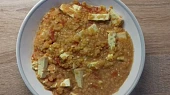 Červená čočka s uzeným tofu a rajčaty, Červená čočka s uzeným tofu, rajčaty