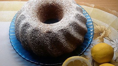 Citronová bábovka s jogurtem