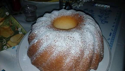Citronová bábovka s jogurtem