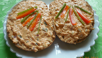 Pomazánka na způsob bavorské speciality Obatzter