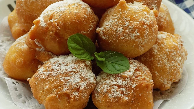 Rychlé nekynuté koblížky