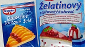 Dvojbarevné čokoládové kostky ze sušenek s banánem