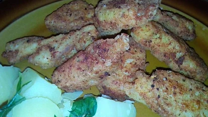 Křupavé kousky z rybího filé