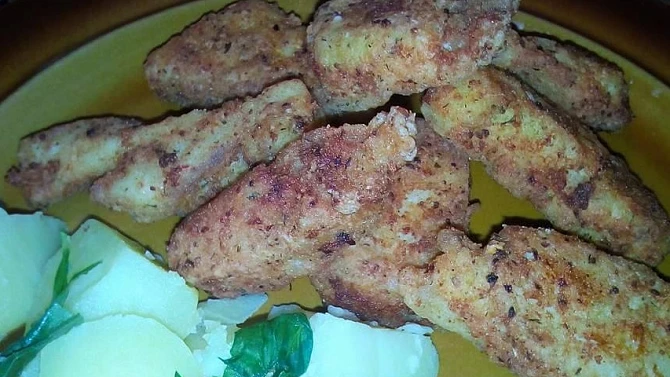 Křupavé kousky z rybího filé
