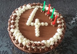 Pařížský dort pro Davču (můj dortík k synovým narozeninám podle tohoto receptu .-))