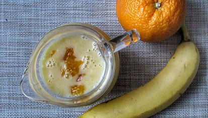 Pomerančovo-banánové smoothie