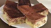 Pudinkové řezy se zakysankou