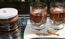 Raw kakaovo-kokosový pohár z pohanky