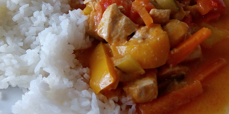 Thajské červené curry à la Yam Yam