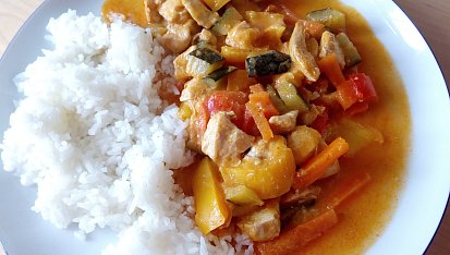 Thajské červené curry à la Yam Yam