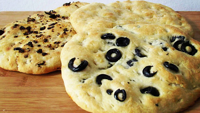 Tradiční focaccia