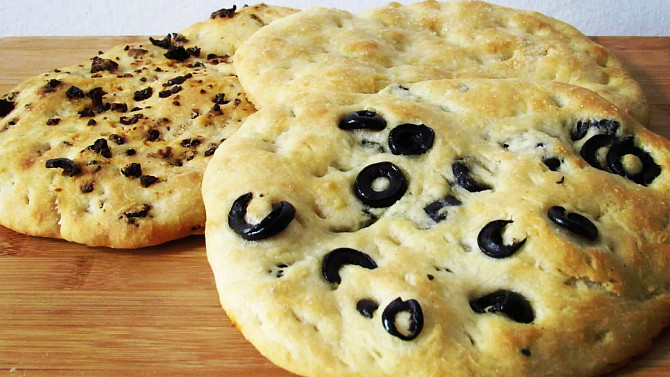 Tradiční focaccia