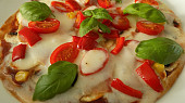 Blesková tortillová "pizza"